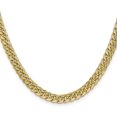 thumbnail image 2 of 14K Yellow Gold 6.2mm Semi-Solid Miami Cuban with Lobster Lock Chain - 20", 2 of 8