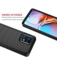 thumbnail image 4 of For Motorola Edge Plus 2023 Case, Heavy Duty Rugged Deferder Case with [Belt Clip Holster], Shockproof Full Body Protection Kickstand Cover, Black, 4 of 7