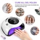 thumbnail image 4 of Uv Led Nail Lamp 120w Gel Nail Polish Uv Light For Nail Dryer Curing Lamp Faster 4 Timer Setting Professional Portable Handle For Fingernail And Toen, 4 of 5