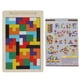 thumbnail image 2 of Juguete De Bloques De Rompecabezas, Juguete De Rompecabezas Cognitivo Inteligencia De Madera Tablero Grueso 3D Para Preescolar ANGGREK Wooden Puzzle Blocks, 2 of 8