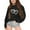 Black, variant on WhouRiu Toddler Girl' Sweatshirt Love Print Long Sleeve Pullover Top Loose Sport Autumn Winter Sweatshirt Black,Sized 3-4