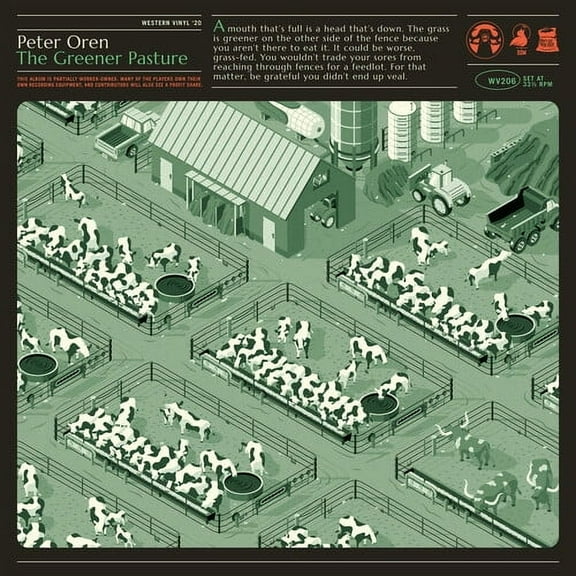 Peter Oren - The Greener Pasture (Color Vinyl) - Music & Performance
