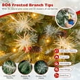 thumbnail image 6 of Costway 6 FT Artificial Christmas Tree with 806 Branch Tips, 270 Warm White LED Lights, 6 of 10
