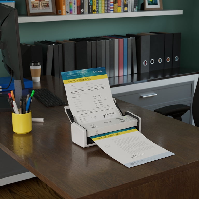 Brother, Wireless Color Compact Scanner, ADS-1350W, 30ppm