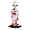 thumbnail image 1 of Muñeca geisha japonesa étnica, figura coleccionable, adorno de 23 cm, estatua artesanal de mujer, muñeca kimono para mesa, estante, regalo para niños Estilo A, 1 of 8
