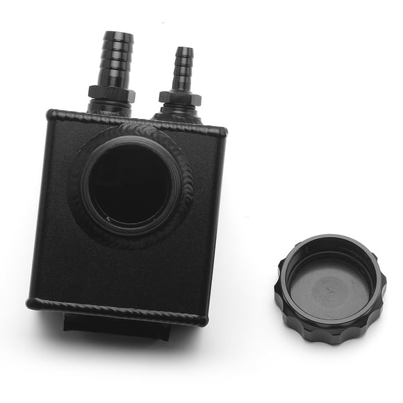 maskred Coolant Reservoir Metal Aluminum Alloy Modified Part Car Accessory Tank Replace Accessories Replacement for V6 V7 Silver