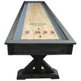 thumbnail image 5 of Playcraft Brazos River 12' Pro-Style Shuffleboard Table, Weathered Black, 5 of 6