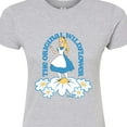 thumbnail image 3 of Disney - Alice In Wonderland - The Original Wildflower - Juniors Fitted Graphic T-Shirt, 3 of 5