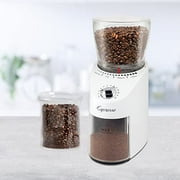 Capresso 57002 Infinity Plus White Conical Coffee Grinder