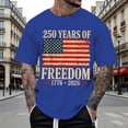 thumbnail image 2 of 250th Anniversary US Shirt, America 250 Anniversary Shirts,United States 250 Years Since 1776 2026,Crew Neck Tshirt for Men #15, 2 of 4