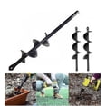 thumbnail image 2 of 4 Sizes Garden Auger Bit Tool Auger Hole Excavator Ground Drill, 2 of 5