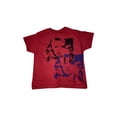 thumbnail image 2 of SAYOO Women’s Short Sleeve T-shirt, Slim Fit Summer Portrait Printing Exposed Navel Fashion Tops, 2 of 9