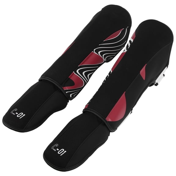 Shin Guards, Thickened Design Hin Guards For Muay Thai Wear-resistance With 1 Pair For Fighting Boxing, Sanda L