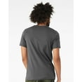 thumbnail image 3 of Bella Canvas Mens CVC Jersey Tee, XL, Solid Asphalt Blend, 3 of 5