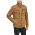 thumbnail image 3 of Men's Levi Military Jacket Color: Brown Size: M, 3 of 8