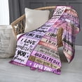 thumbnail image 4 of LHSHID Grandma Blanket Gifts for Grandma Christmas Birthday Retirement Gift for Grandma to My Grandma Flannel Throw Blankets 50"x60", 4 of 9