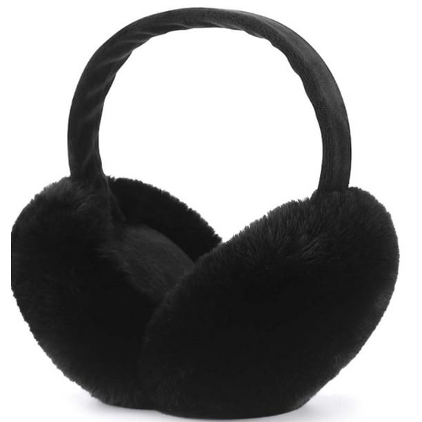 Winter Ear muffs Faux Fur Warm Earmuffs Cute Foldable Outdoor Ear