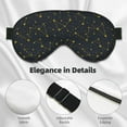 thumbnail image 4 of Naloa Constellation Print Sleep Mask for Sleeper, Light Blocking Sleeping Eye Mask for Women Men, Eye Shade with Adjustable Strap for Travel, Nap,Meditation, 4 of 7