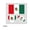 Mexico, variant on 10 Pcs USA Flag Temporary Tattoos Stickers, Patriotic Heart Lip Shape Body Art Stickers, Waterproof United States Tattoo Decals for Sports Events, National Party Decorations