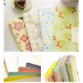 thumbnail image 5 of Floral Printed Accordion Document Folder, Expandable, Letter Organizer, 4 Packs d Accordion Document, 5 of 5