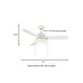 thumbnail image 4 of Hampton Bay Caprice 44 in. LED Indoor Ceiling Fan, 4 of 6