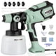 thumbnail image 1 of Pulverizador de pintura PICKITOLES 1000 W HVLP eléctrico con tanque de 1400 ml, 1 of 8
