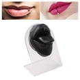 thumbnail image 3 of HILABEE Silicone Mouth Tongues Model Body Displays Practicing Flexible Simulation Model Black, 3 of 9