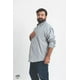 thumbnail image 2 of Camisa Caballero Ele Lisa Gris Tallas Extras Xl A 6xl E.281, 2 of 8