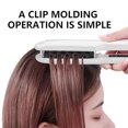 BONINGGG 3D Grid Hair Crimper Ceramic Hair Corrugated Curler Flat Corn
