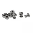 thumbnail image 1 of 2x8 Uds. Perillas De Puerta De Casa De Muñecas Modelo Metal Micro Paisaje Accesorios Para Casa De Muñecas Negro, 1 of 8
