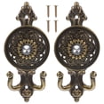 thumbnail image 1 of 2 ganchos decorativos para cortinas, colgadores de cortinas de aleación, ganchos para sombreros, 1 of 8