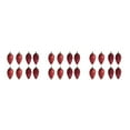 thumbnail image 3 of relayinert 8pieces Tree Decoration Eye-catching Pine Cone Decorations For Festive Wine Red 3Set, 3 of 6