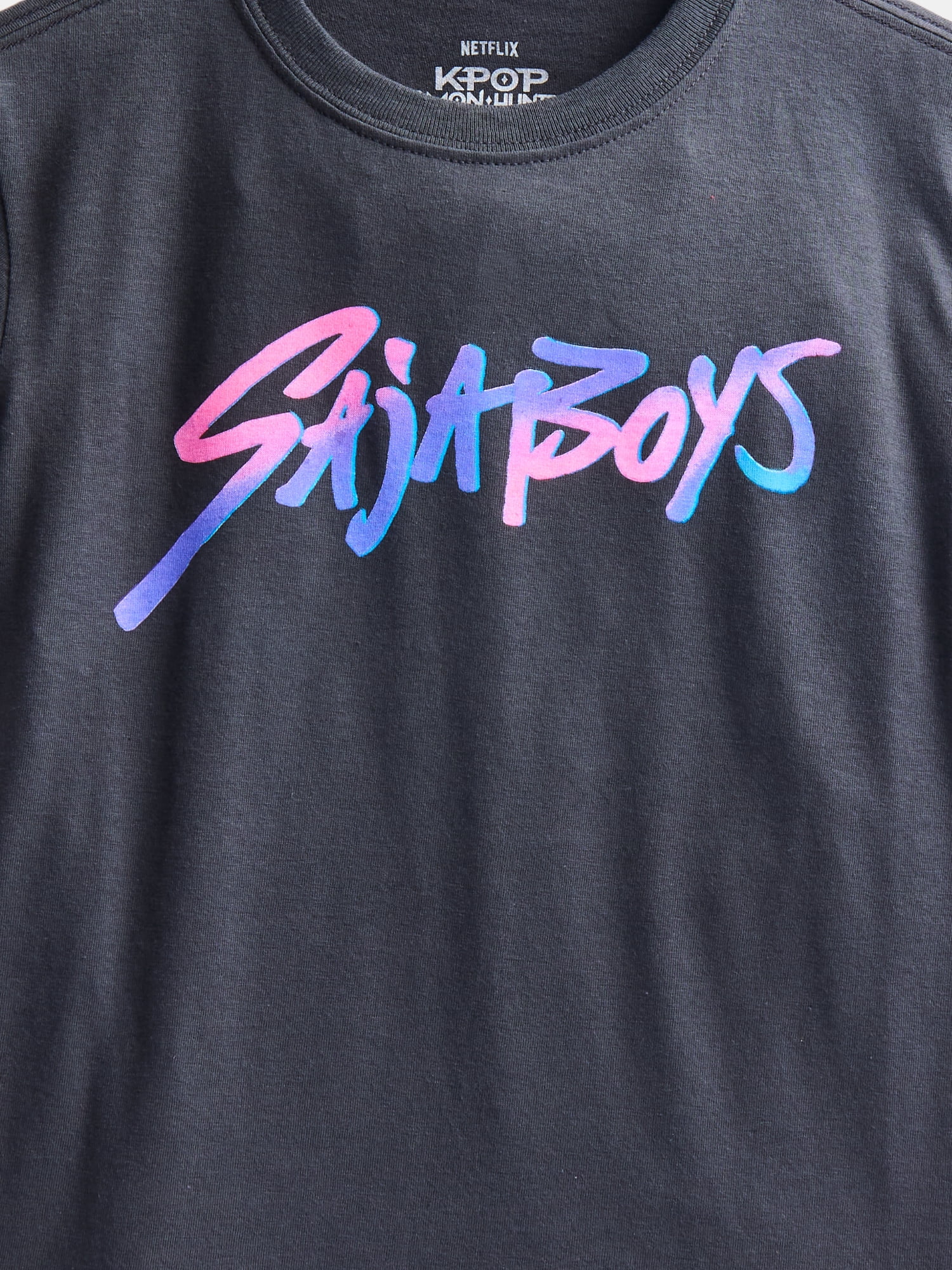 K Pop Boys Graphic Tee with Short Sleeves, 3-Pack, Sizes XS - 2XL