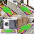 thumbnail image 6 of Colorful Tie Dye Star Flower Pattern Kitchen Rug Mat,Kitchen Runner Rugs Non Skid Washable,Decorative Kitchen Floor Mats for Kitchen,Sink,Laundry,17"x47.2", 6 of 7