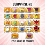 Miraculous Ladybug, 4-1 Surprise Miraball, Toys for Kids with Collectible Character Metal Ball, Kwami Plush, Glittery Stickers and White Ribbon, Wyncor