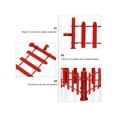 thumbnail image 1 of 50pcs Fence Toys Good Fine Plastic Fence Models Fencing Accessory Fence Toy For Sand Table, 1 of 6