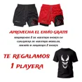 thumbnail image 2 of Short Gym Hombre Deportiva 2 En 1 Bolsa Celular Mod Venom, 2 of 6