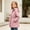 Pink, variant on Cethrio Girls Rain Jackets Size 10-12, Outdoor Waterproof Mid-length Zip up Hooded Windbreaker with Pockets Pink