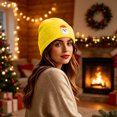 thumbnail image 5 of Wioihee Embroidered Knit Cuffed Beanie for Men Women Tactical Winter Warm Hat, 5 of 6