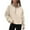 t-246Beige1, variant on MEZZALL Autumn Winter New Women's Sports Half Zip Yoga Wear Loose Stand Up Collar Sweater Sweatshirt Long Sleeve Cozy Fall Aesthetic Tops