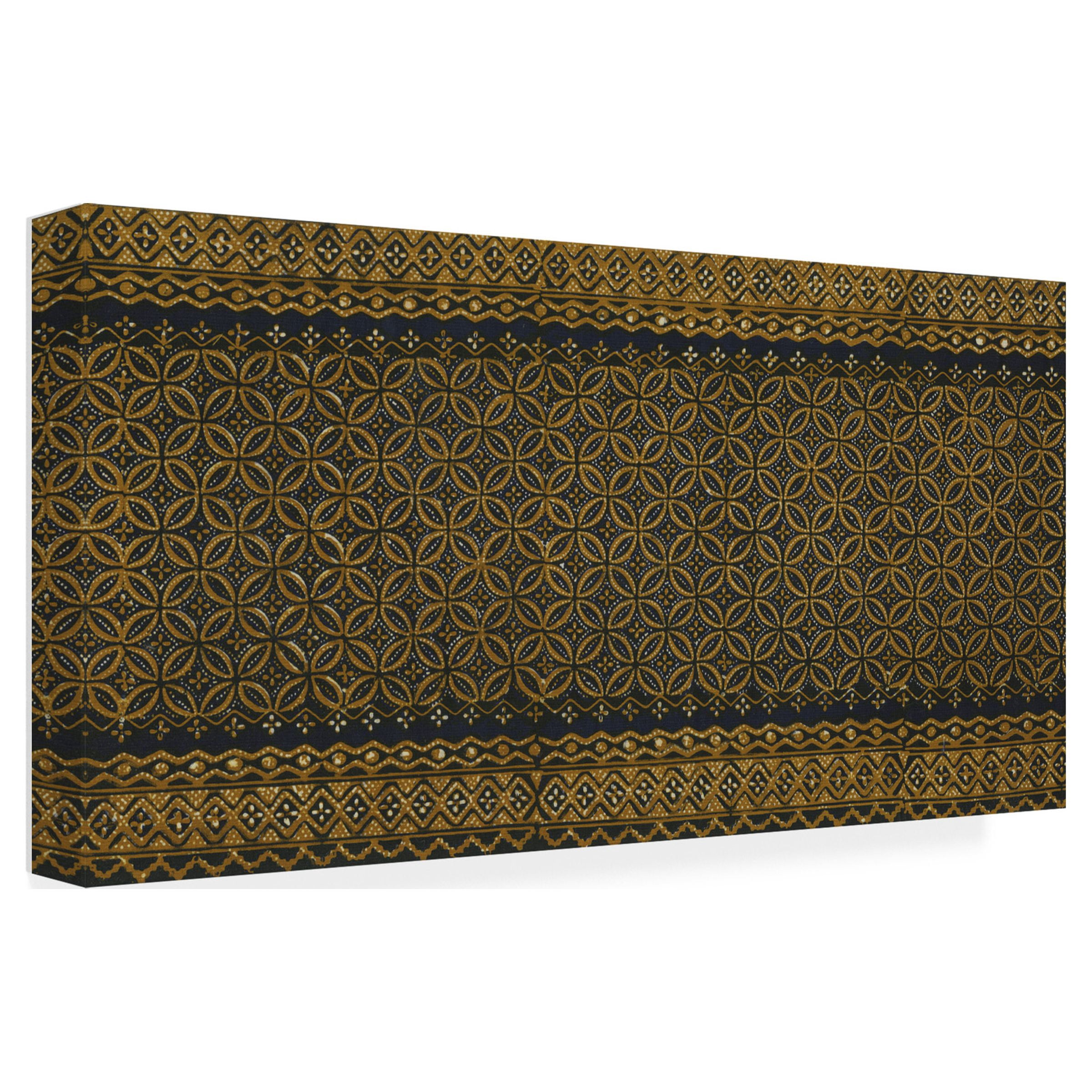 Baxter Mill Archive 'Ethnic Batik IV' Canvas Art