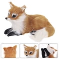 thumbnail image 3 of 1Pc Simulation Fox Model Lifelike Animal Ornament Lovely Fox Figure Decoration, 3 of 7