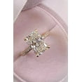 thumbnail image 3 of 2Ct Radiant Cut Lab-Created Diamond Women's Wedding Ring 14K Yellow Gold Plated, 3 of 4