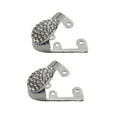 thumbnail image 1 of Milaget 2 Pieces Shoes Pointed Protector Decoration Solid Color Metal Shoes Tips Cap, 1 of 9