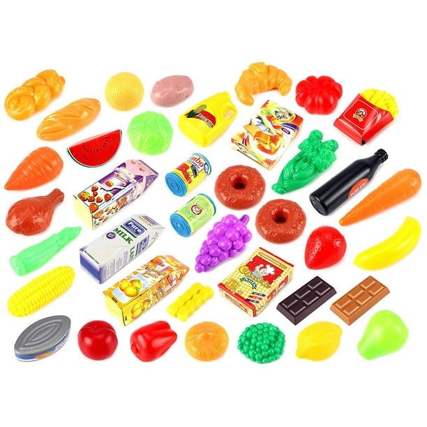 Children's Pretend Play Supreme Playfood Collection Toy Food Playset w