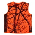 thumbnail image 3 of GUGULUZA Blaze Orange Hunting Zipper Closure, Outerwear Vests (Adult's), Size L, 3 of 7