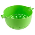 thumbnail image 1 of Mainstays 4 Quart Colander, Green, 1 of 10