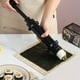 thumbnail image 4 of Molde de Sushi A Rayas, Juego de Herramientas para Hacer Bolas de Arroz Caseras, para Cocina, Sushi, Color Negro, 4 of 7