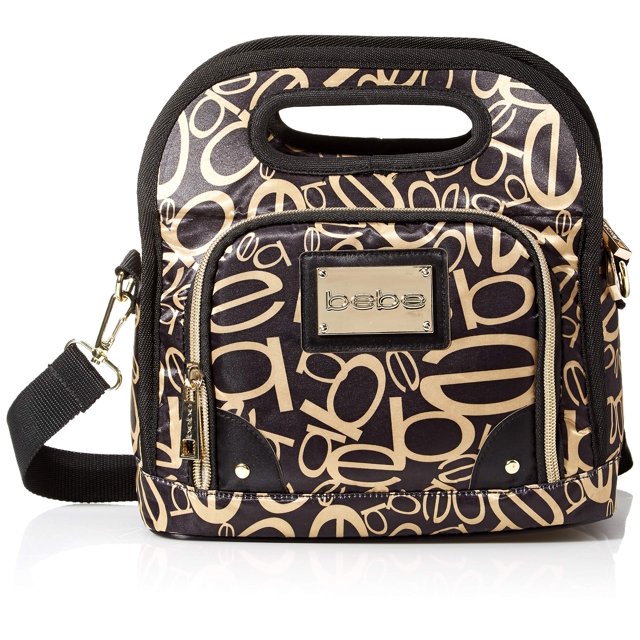 BEBE Coco Reusable Insulated Lunch Box Tote Bag Casual Daypack