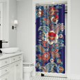 thumbnail image 2 of Elegant Bohemian Shower Curtain - Classic Paisley Floral Pattern with Retro Ethnic Influence, 36x72 Inches, 2 of 5